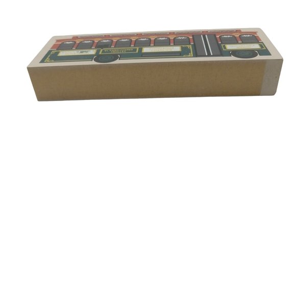 Cat's Meow Village El Paso Juarez Trolley Co., El Paso, Texas Shelf Sitter - Picture 3 of 8